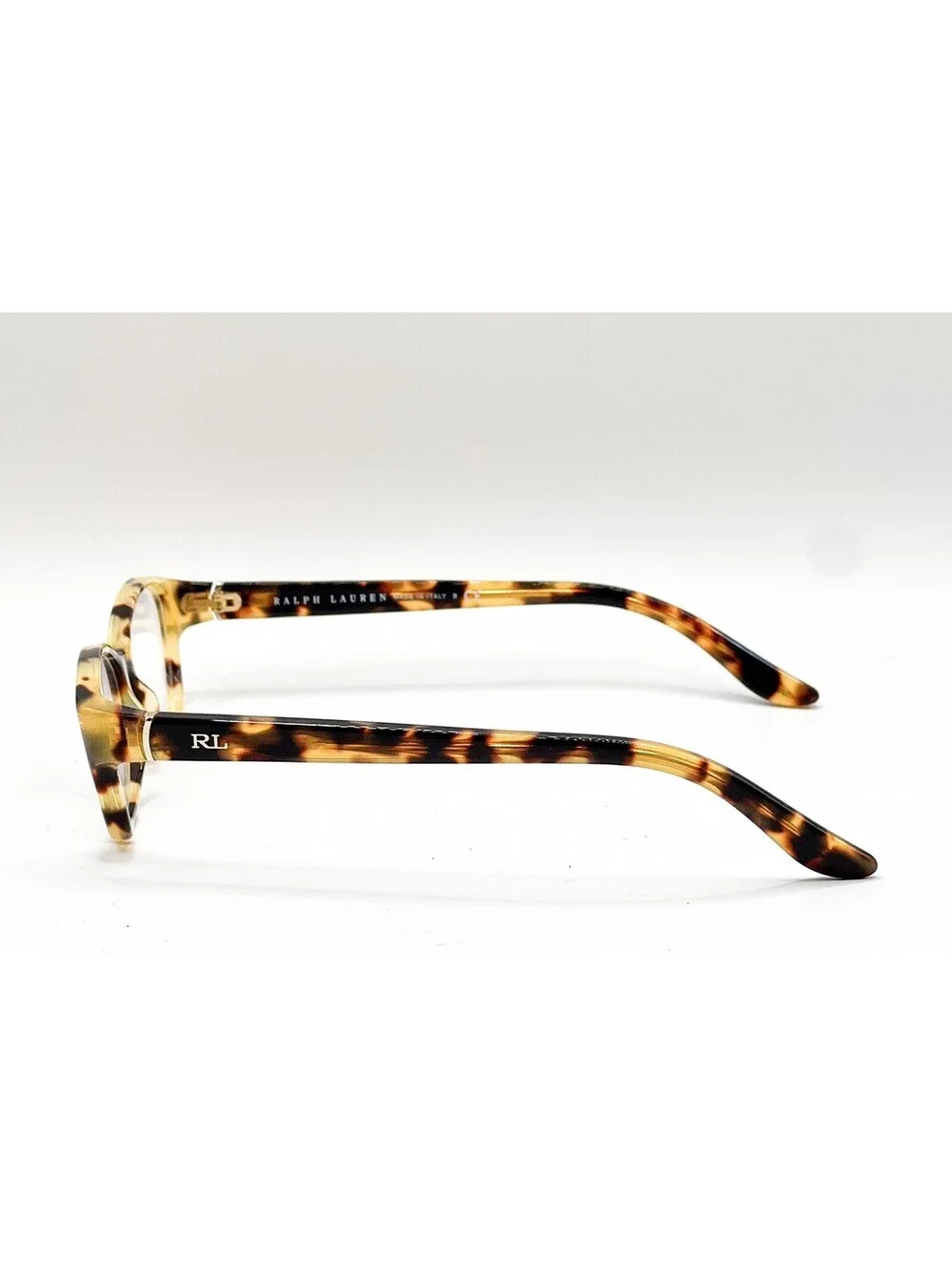 Ralph Lauren RL 6068 5004 Yellow Havana Full Rim Authentic Eyeglass Frames 55-15